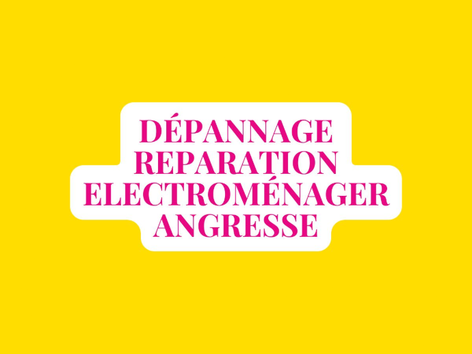 Dépannage et Réparation Électroménager Angresse