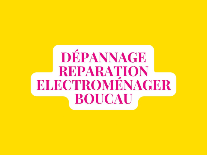 Dépannage Réparation Électroménager Boucau